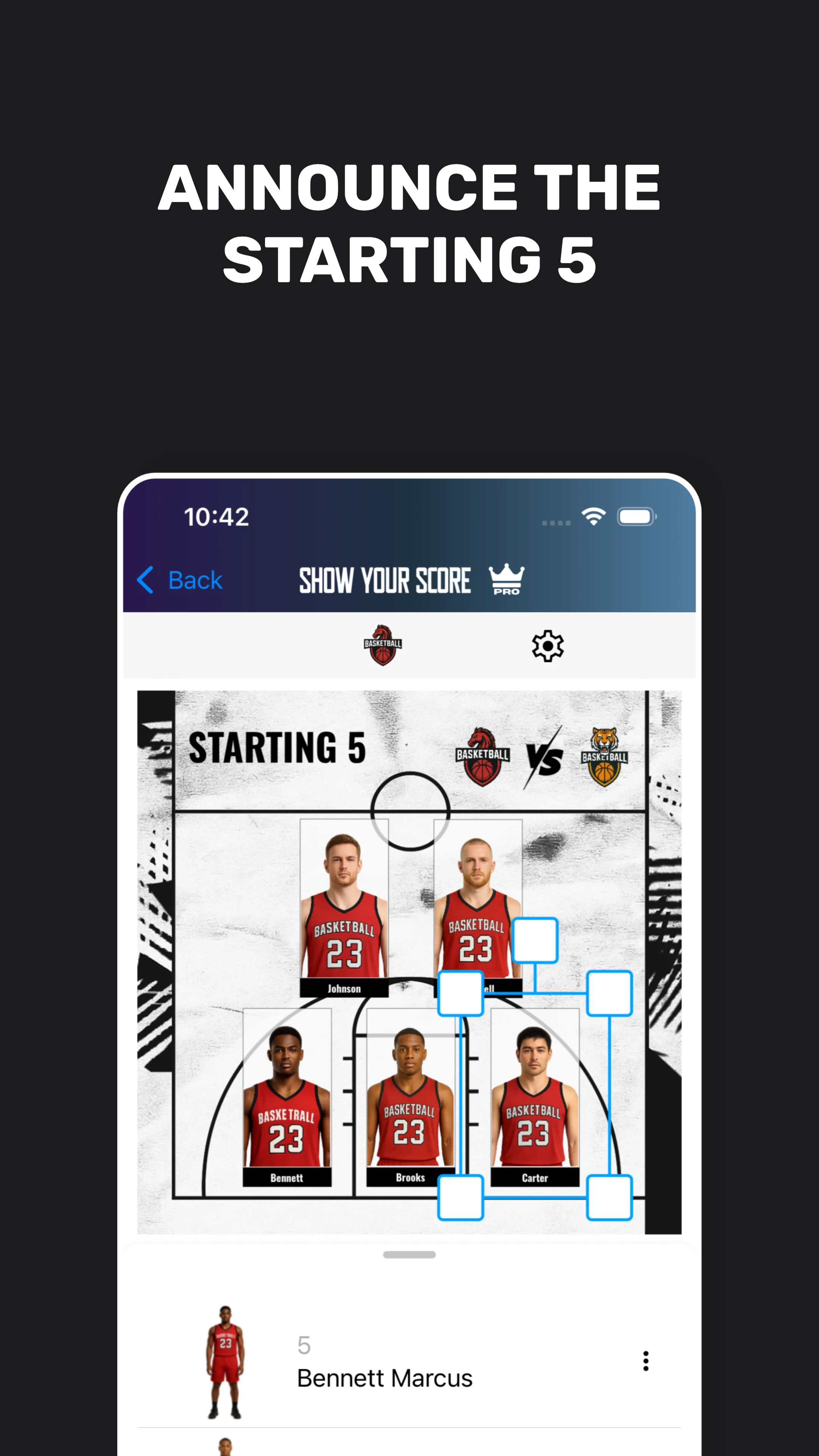Lineup: Show Your Score screenshot