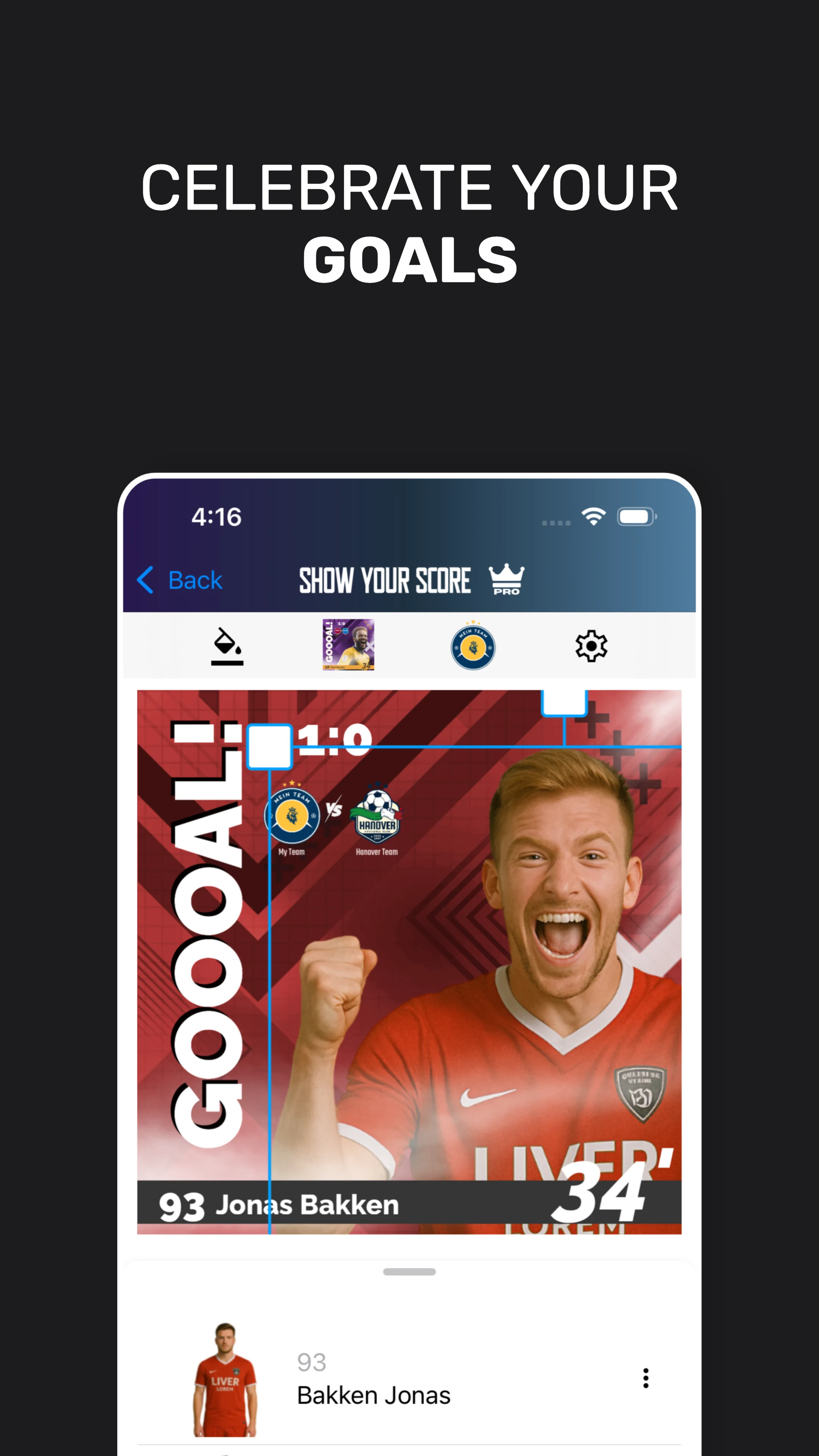 Lineup: Show Your Score screenshot