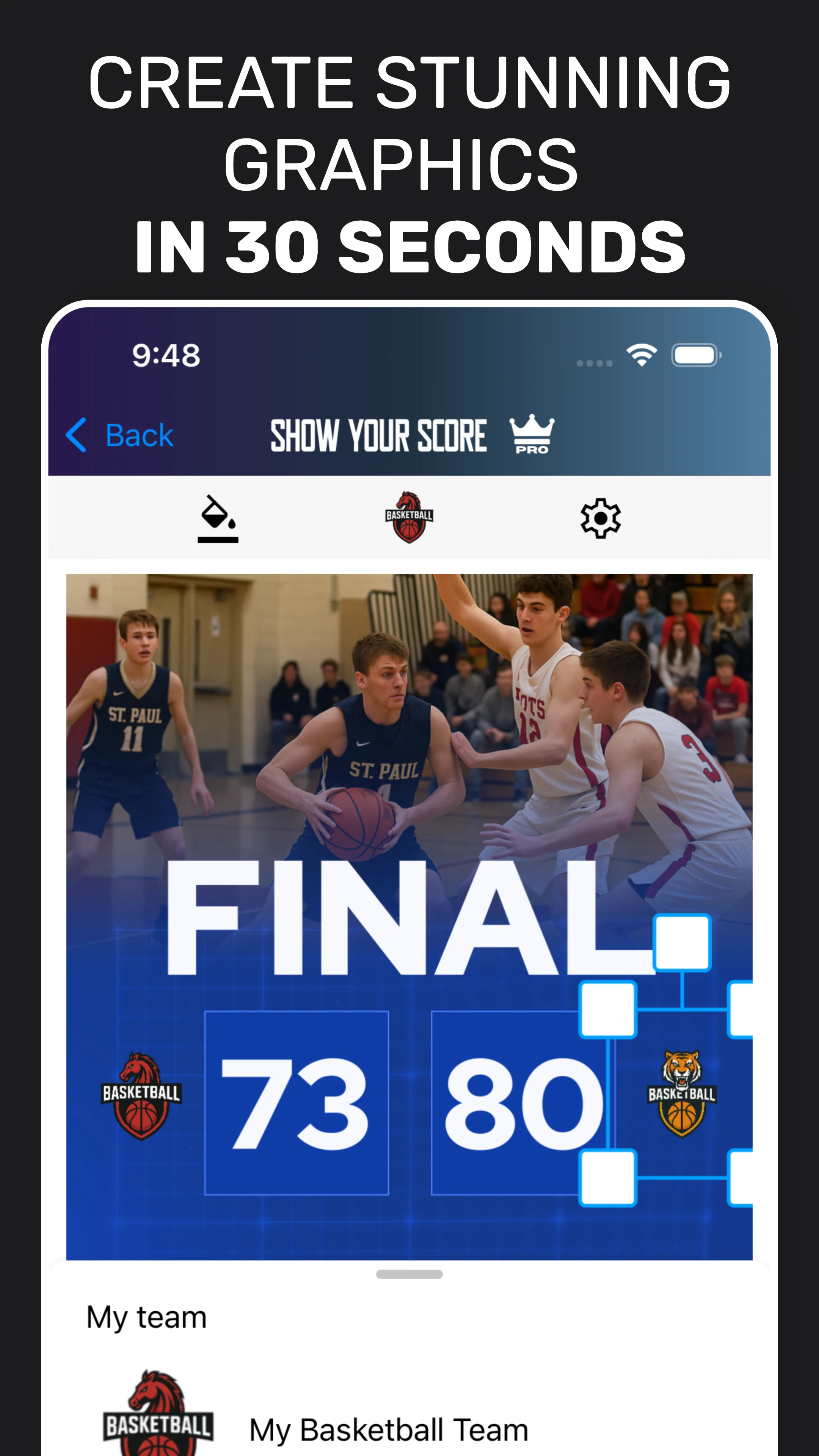 Lineup: Show Your Score screenshot