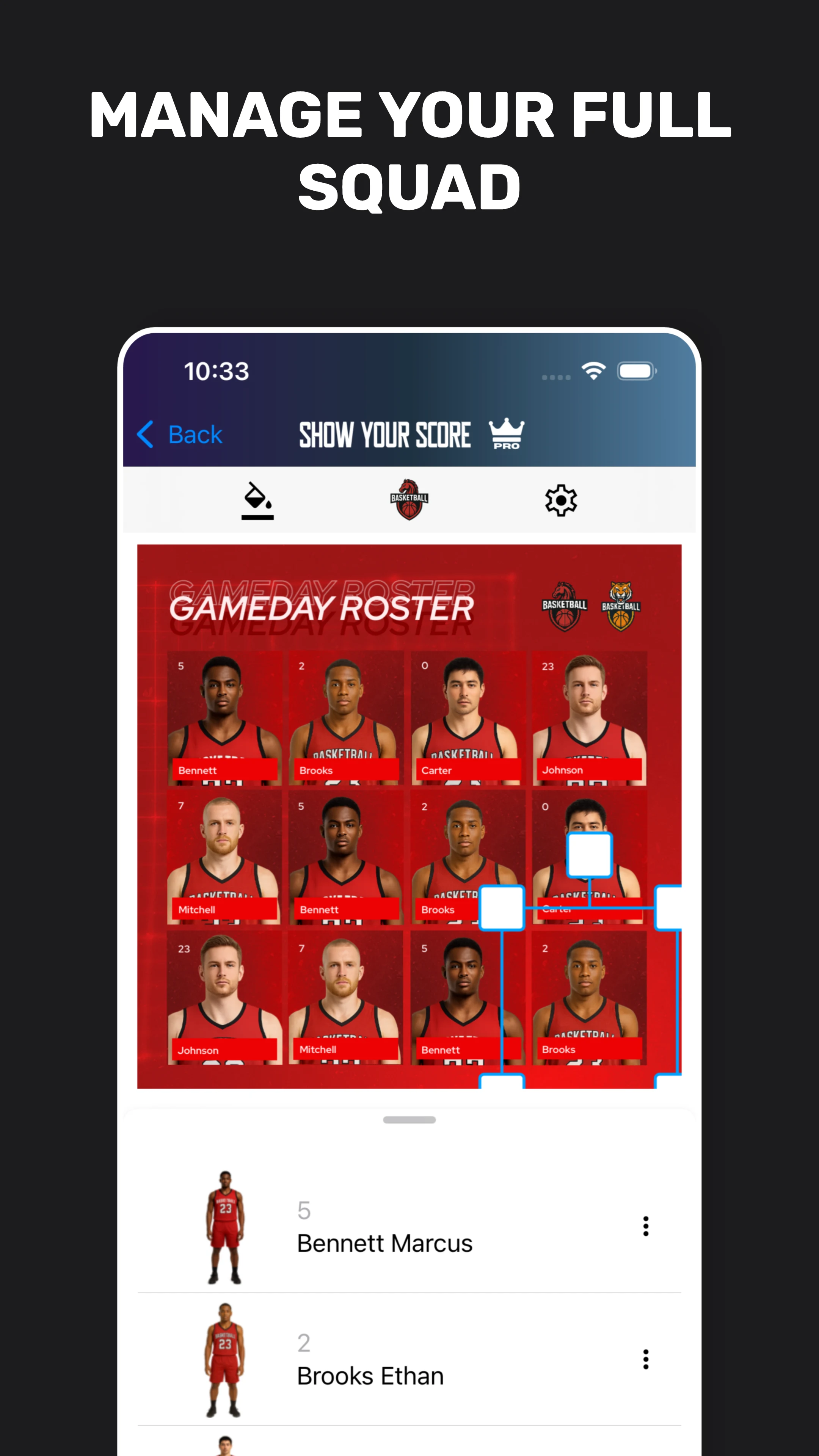 Lineup: Show Your Score screenshot
